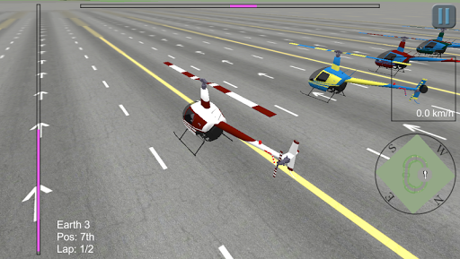 Helicopter Race Screen 2