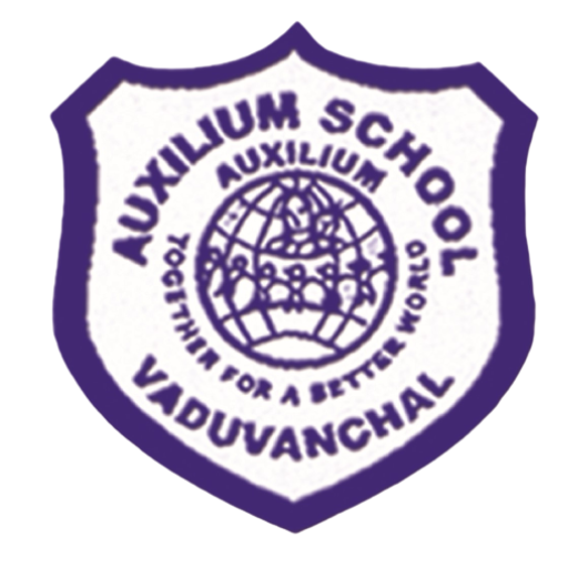 Auxilium School Vaduvanchal logo