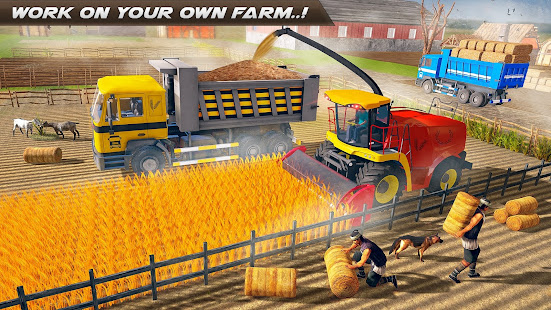 Tractor Drive Farming Game Sim apkdebit screenshots 8