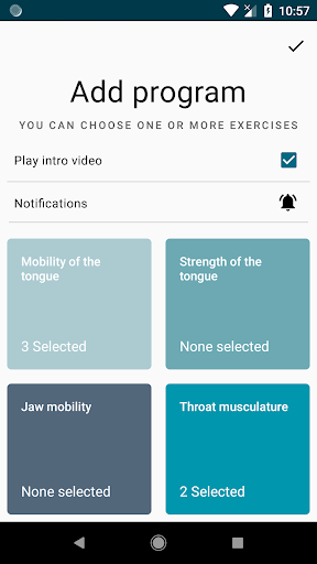 Dysphagia Training Screen 2
