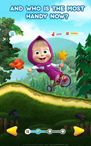 Masha and the Bear: Climb Racing and Car Games screenshots 11