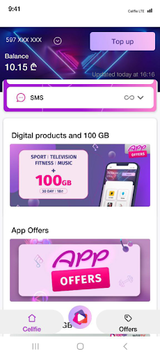 MyCellfie Screen 3
