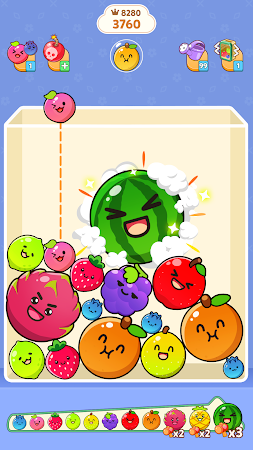 Game screenshot Drop the Fruit - Merge Game apk download