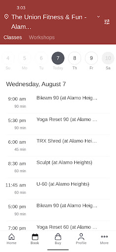 The Union Fitness & Fun Screenshot 2 - AppWisp.com
