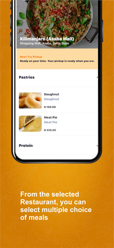 OliliFood Screen 3