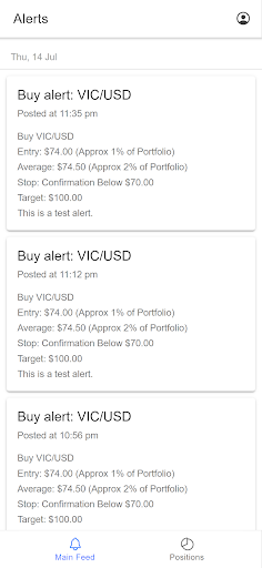 Android application Verified Investing Crypto screenshort