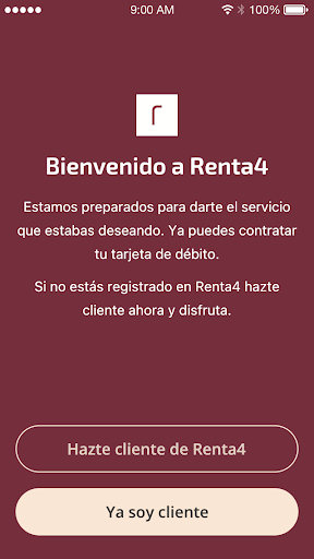 Android application Renta 4 Pay screenshort