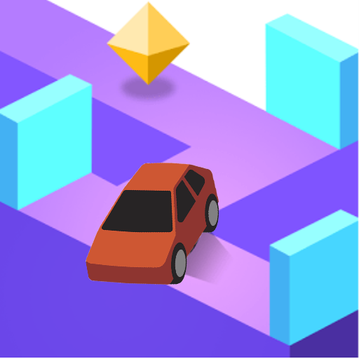 Zigzag Car Game logo