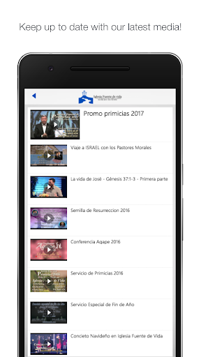 Android application Fuente de Vida Sun Valley screenshort