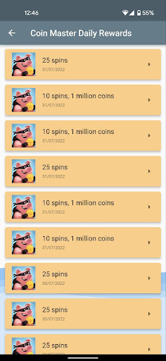 Android application AllRewards - Daily Spins Rolls screenshort