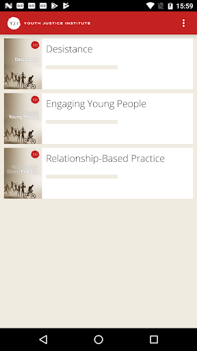 Android application Learning Hub screenshort