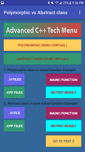 Advanced C++ Tech Screen 3