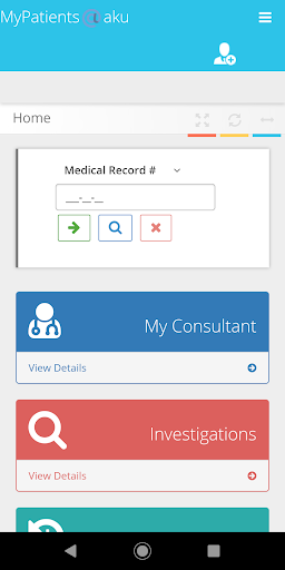 FMIC MyPatients@aku Screen 2