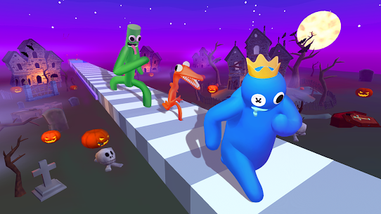 Blue Monster Run Mod Apk Download 3