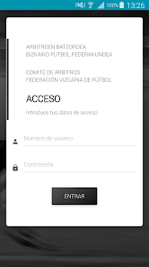 Screenshot 1 Comité Vizcaíno de Árbitros android
