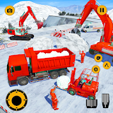Real Snow Excavator Simulator 2019 icon