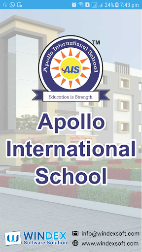 Android application Apollo International School screenshort