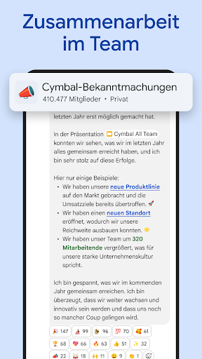 Google Chat screenshot 3
