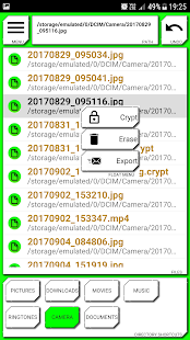 Protect File Pro -Lock and Send File -En/De Crypt Capture d'écran