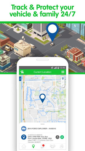 Android application MyCarLinx screenshort