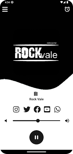 Android application Rádio Rock Vale screenshort