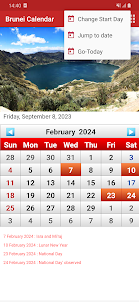 Brunei Calendar