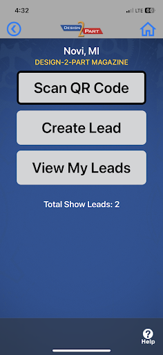 D2P Shows Screen 3