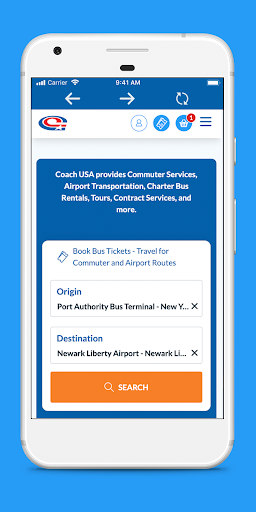 Coach USA Screen 3