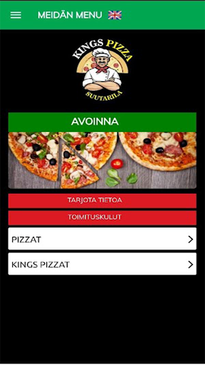 Kings Pizza Suutarila Screen 2