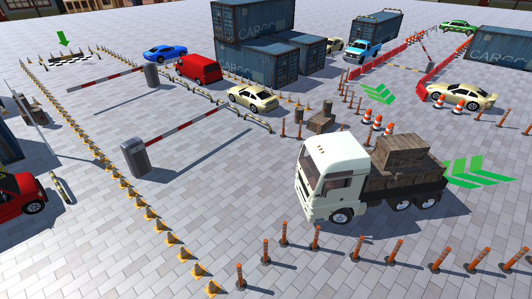 Modern Truck Parking Game 0.13 APK + Mod (Unlimited money) untuk android