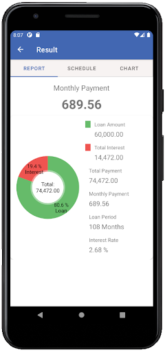 Loan Calculator Malaysia Screen 3