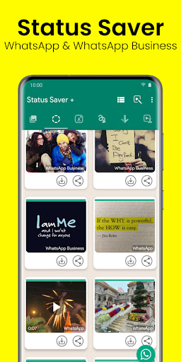 Android application Status Saver + Video Download screenshort