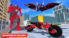 Flying Bat Robot Bike Transforming Robot Gamesのおすすめ画像3
