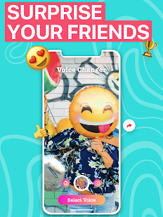 Voicer Celebrity Voice Changer Capture d'écran