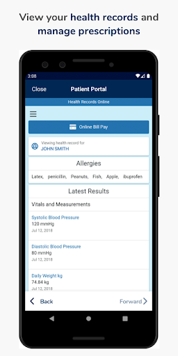 Valley Health System Screen 2