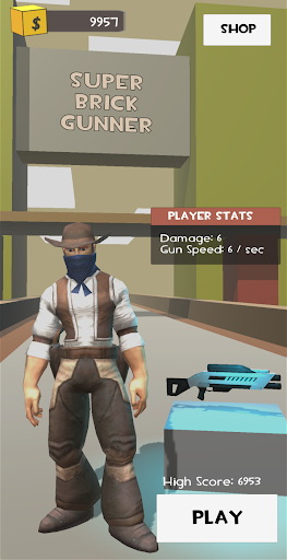 Android application Super Brick Gunner screenshort