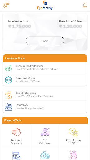 FinArray Screen 3