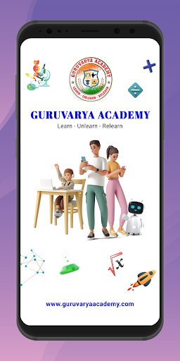 Android application Guruvarya Academy Learning App screenshort