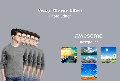 Android application Crazy Mirror Effect screenshort