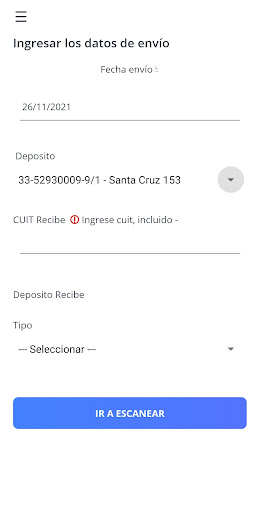 Android application TrazApp - Agroquímicos screenshort