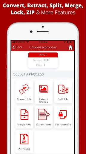 Aadhi File Converter Zip Split Screen 2