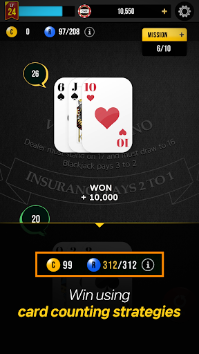 BLACKJACK CROWN Screen 3