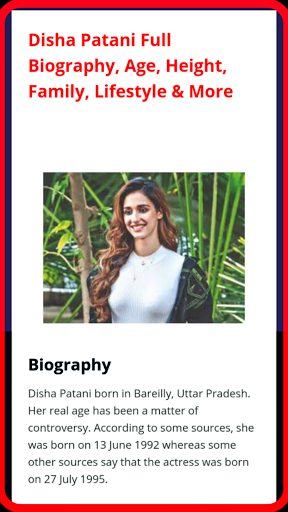 Disha Patani All Songs