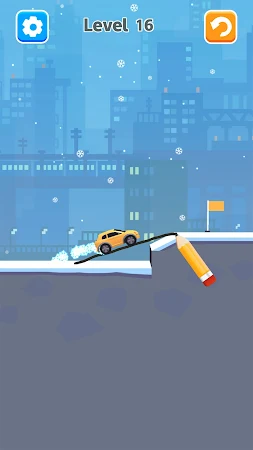 Game screenshot Draw Bridge: 線を引くゲーム, 橋ゲーム mod apk