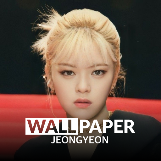 JEONGYEON (TWICE) HD Wallpaper logo