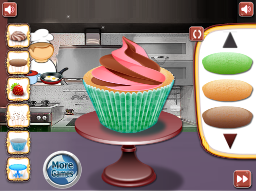 game cupcake girls cooking