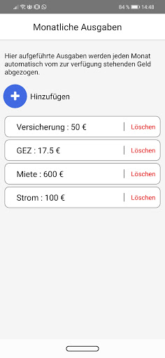 Doco - Dein Ausgaben Manager Screen 3