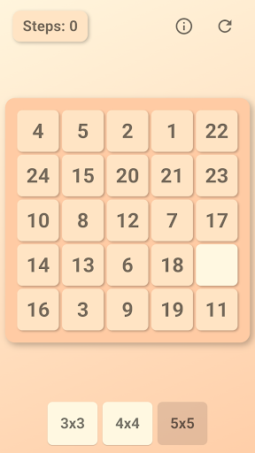 Tile Slider Number Puzzle
