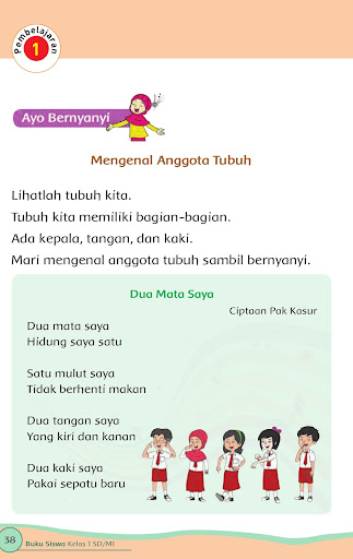 Buku Kelas 1 SD Tema 1 Rev2017