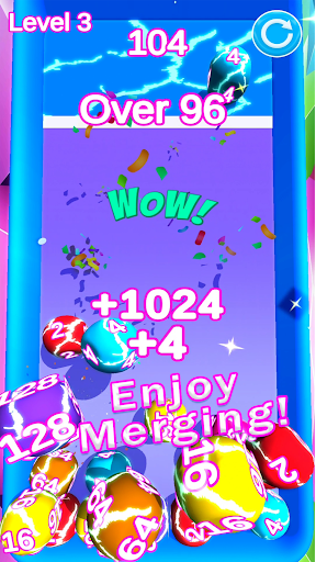 2048 Shooter: Drop The Cube Screen 2